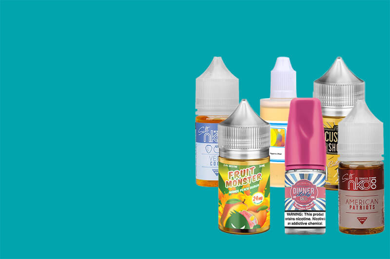 nicotine vape juice collection